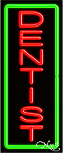 NEW "OPEN" 32x13 VERTICAL BORDER REAL NEON SIGN W/CUSTOM OPTIONS 11604