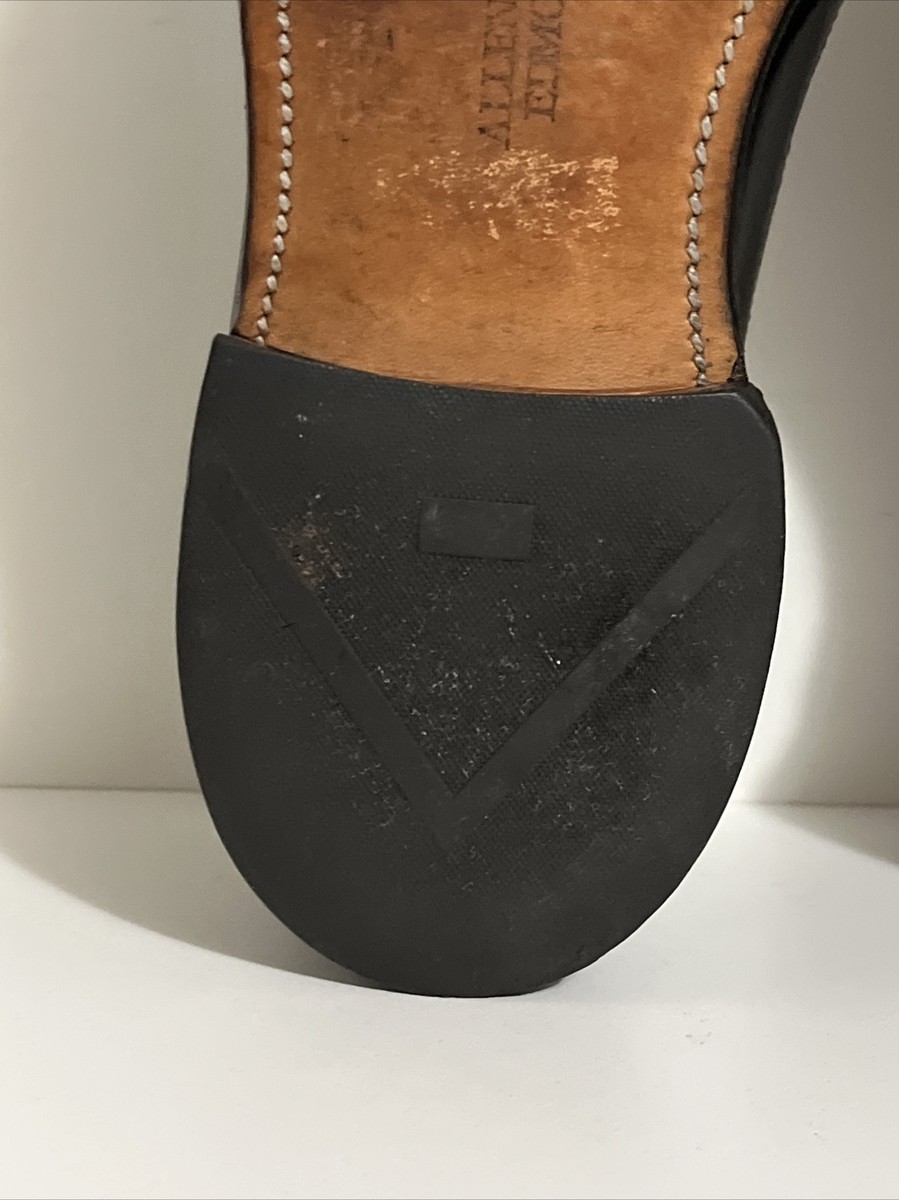 Allen Edmonds Berwick Men 11 Black Wingtip Tassel Loafer  display picture 1