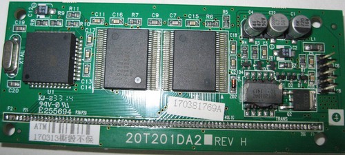 VFD Display Bildschirm 20T201DA2 für Agilent MSD 5973N 5975, GC 6850 - Bild 1 von 4