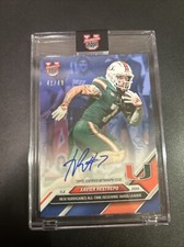 2024 Bowman U Now Xavier Restrepo #36 On Card Auto Blue /49 SP MiamiRecYdsLeader