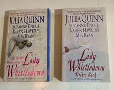 Lot JULIA QUINN strikes again LADY WHISTLEDOWN Further Observations Lot of 2