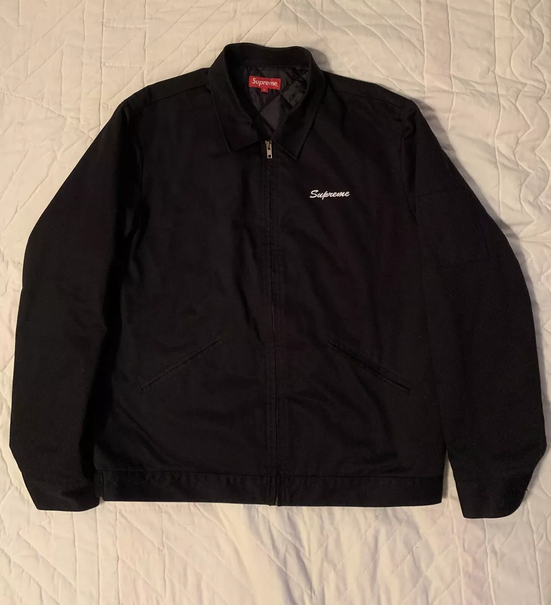 XL Supreme Playboy Crew Jacket Black