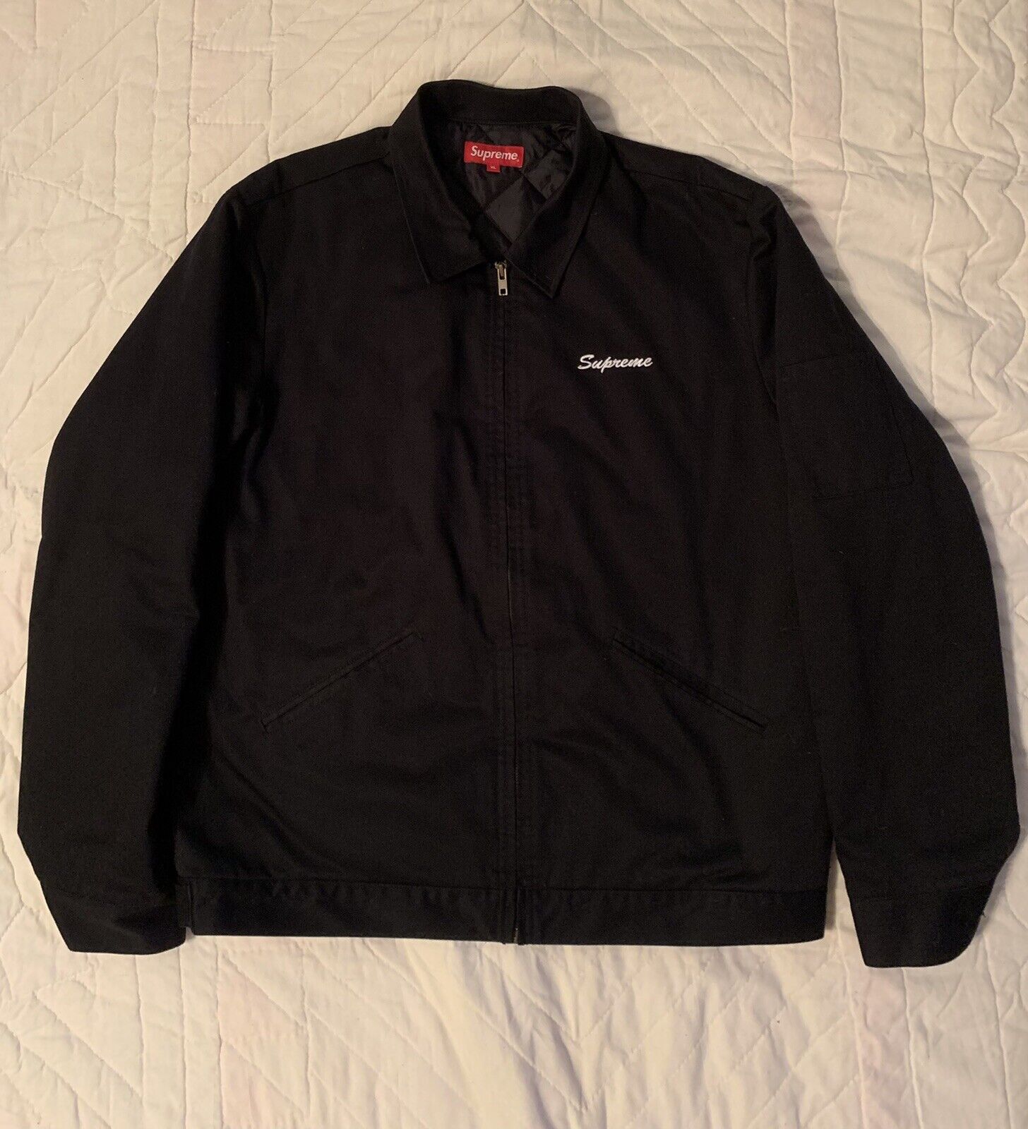 supreme jacket black