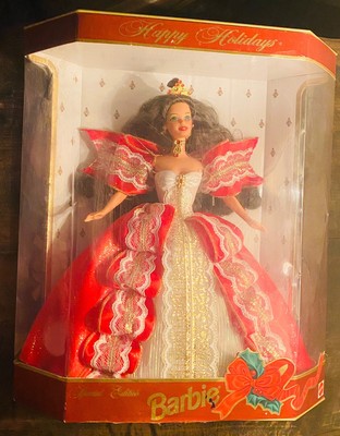 1997 Happy Holidays Special Edition Barbie Doll Mattel 17832