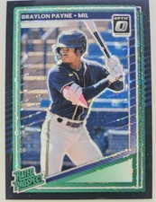 2025 Donruss Optic - Braylon Payne #117 Black Velocity Prizm -Rated Prospects RC