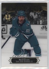 2022-23 Upper Deck Ultimate Collection Introductions Black 20/25 Nick Cicek b8c