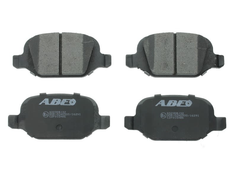 Plaquettes de frein à disque ABE C2F015ABE pour auto 500 1.4 essence