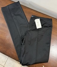 Versace Women's Black Trousers 32 Made In Italy 388 Msrp READ NET COA