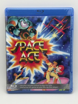 Space Ace Blu-ray Digital Leisure Interactive Game Don Bluth NEW