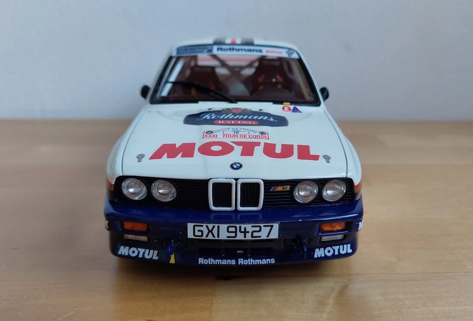 BMW M3 (E30) Beguin-Lenne Tour de Corse 1987 Ottomobile OT558 1:18 1 of 2250 - Immagine 2 di 4