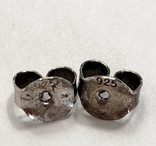 Brincos postes de pérola pavão genuínos 8 mm prata esterlina 925 roxo verde beleza - Imagem 4 de 4