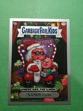 2011 Topps Garbage Pail Kids Flashback Series 3 Sandy Clod #78b Silver Border 
