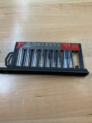 #ad #ad Husky 1 4 in. Drive Deep SAE Socket Set 9 Piece 1 4” To 1 2” $12.00