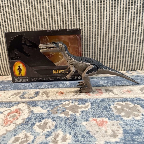 Jurassic World BARYONYX Hammond Collection Mattel Used WITH BOX