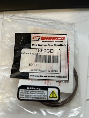 Wiseco - 1890CD - Ring Set, 48.00mm