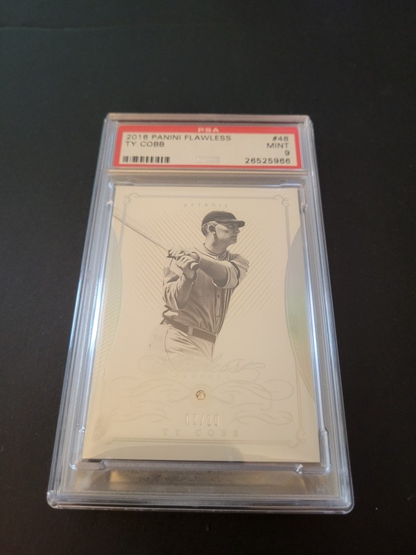 2016 Panini Flawless Ty Cobb Diamond /20