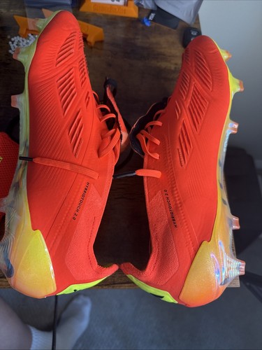 Adidas Predator Elite FG Size 11.5 Solar Red W/bag Mania 30th Anniversary - Picture 15 of 22