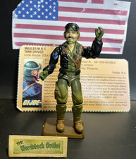 1985  GI JOE HEAVY METAL MAULER M.B.T. Tank Driver V1