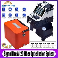 Signal Fire AI-20 Fiber Optic Fusion Splicer With one step Cleaver + Toolbox Kit