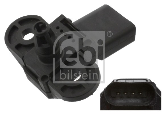 FEBI BILSTEIN 44242 Pressure Sensor, brake booster for AUDI,SEAT,SKODA,VW