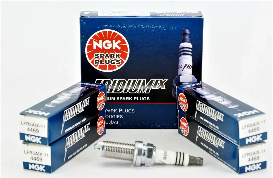 NGK 4469 Iridium IX Spark Plug BKR5EIX-11  High Performance OEM Replacement