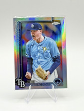 2025 Topps Chrome #84 Pete Fairbanks Refractor Tampa Bay Rays