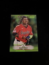 2025 Topps Stadium Club José Ramirez #11 Lime Green