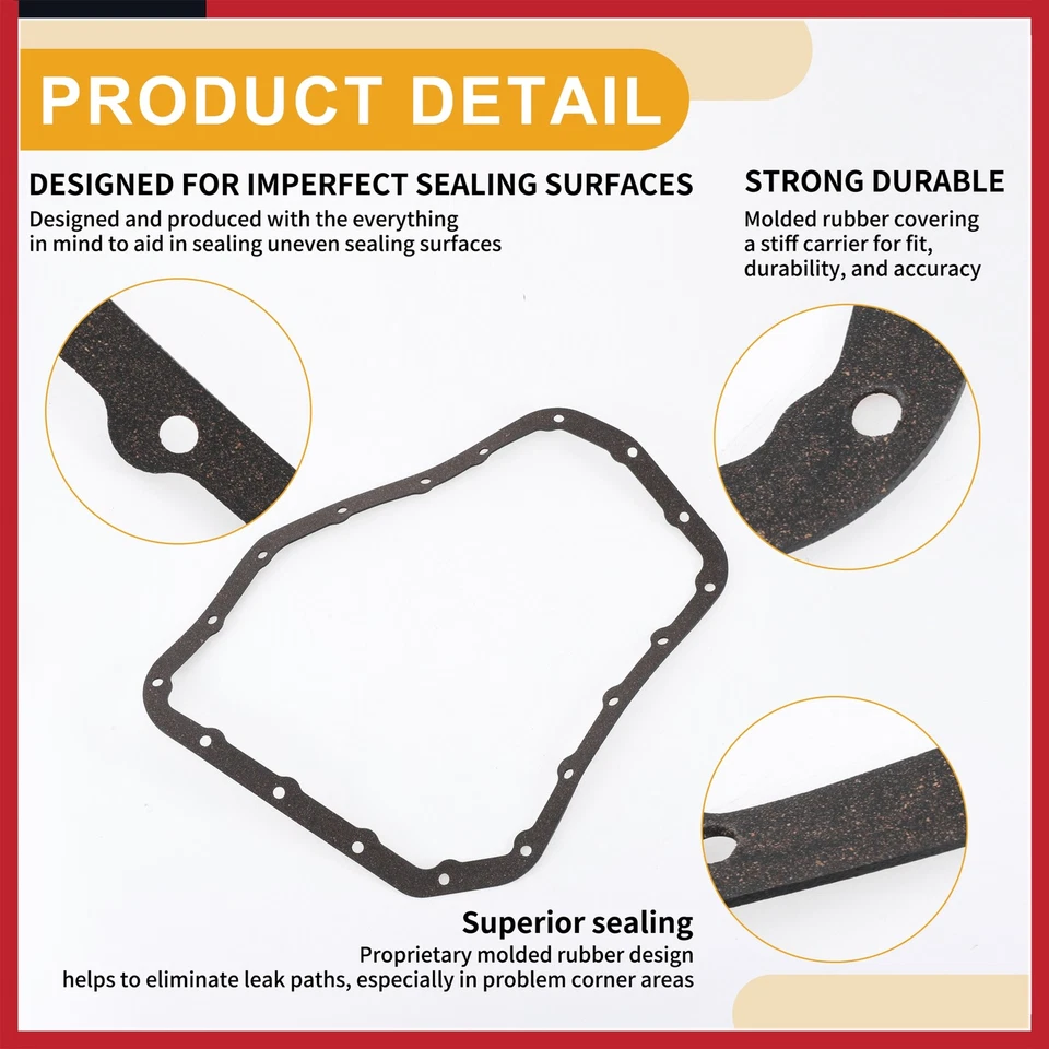 No.93741472 Car Oil Pan Gasket for Chevrolet Aveo 04-11 for Chevrolet Aveo5 - Image 4 of 4