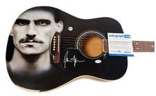 James Taylor Signed Autographed Airbrushed Acoustic Guitar ACOA ACOA