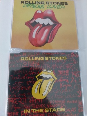 Rolling Stones Maxi CD 2x In The Stars Und Jealous Lover OVP