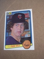 1983 Donruss baseball Frank Viola Rookie card #482 NM or better