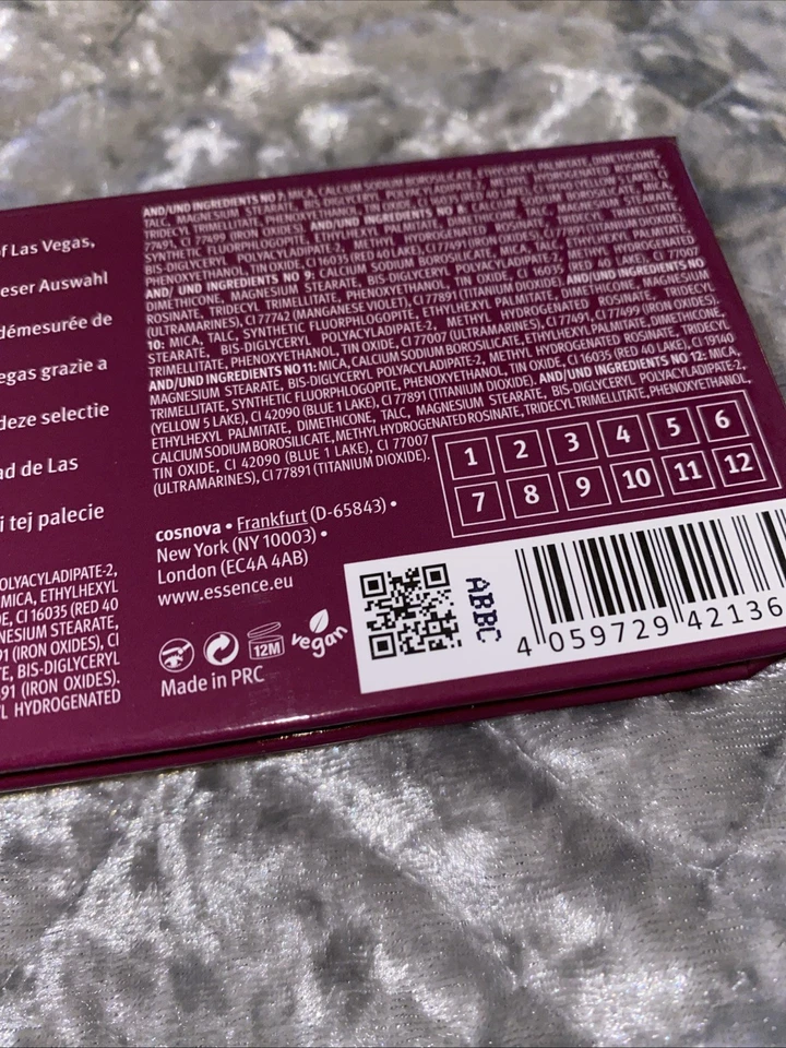 Essence Sin City Eye Shadow Palette NEW Las VEGAS - Image 4 of 4