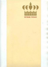 Danish Pavilion Menu New York World's Fair 1964-65