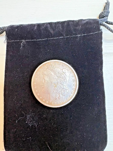 1888 $1 O Morgan Silver Dollar in very good condition