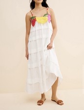 Farm Rio Fruits Sleeveless Maxi Dress Size XL