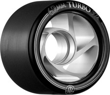 Rollerbones Turbo 97A Speed/Derby Wheels with an Aluminum Hub Set of 8 62mm