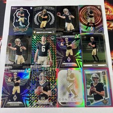 2025 Panini Tyler Shough 12 Card Rookie Lot - RC New Orleans Saints