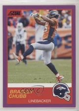 2019 Score Purple Bradley Chubb #19 0f72