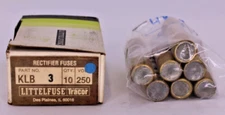 NIB - NOS -  Littlefuse KLB 3 Rectifier Fuses Lot of  4 fuses / order