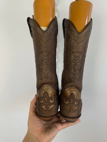 Tony Mora Mujer Botas Vaqueras 38 EU Cuero Marrón Western Hechas en España - Imagen 6 de 10