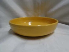 Homer Laughlin Fiesta (Old): Yellow Fruit Bowl, 6 1/4" x 1 5/8" Tall
