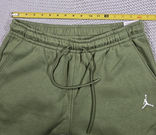 Nike Jordan Essentials Fleece Jogger Pants Men Sz L Olive FJ7779-340 NWT - Picture 8 of 11