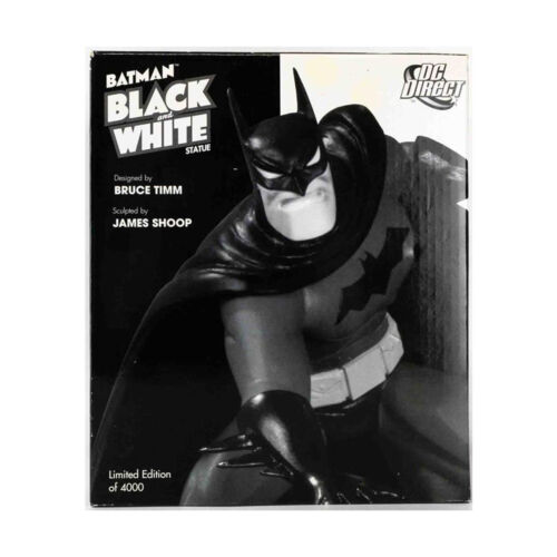 DC Direct Model Batman Black and White Statue (Bruce Timm Ed) VG - Picture 1 of 2