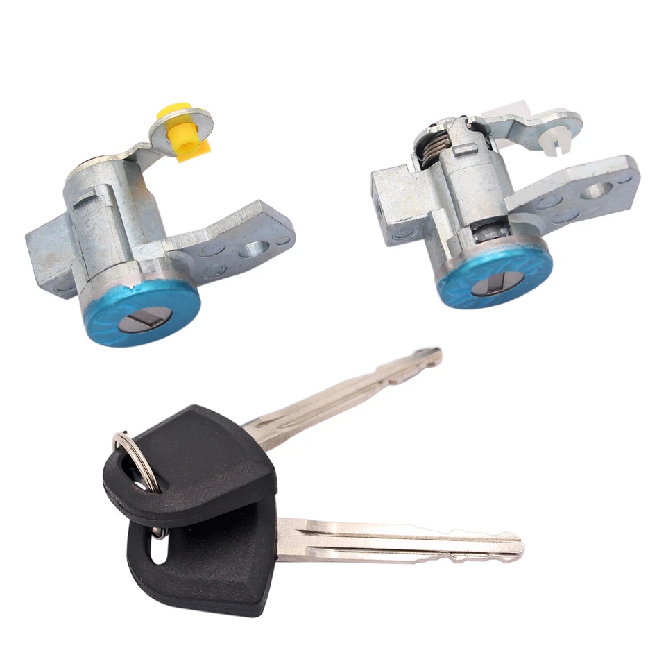 Front Door Lock Cylinder Kit Fit for 2006-2012 Chevrolet Colorado GMC Canyon H3 - Image 4 of 4