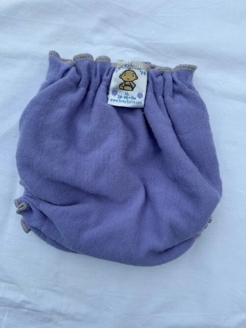 Cubierta de jersey de lana perwinkle Ex-grande Loveybums. Ajuste 28-40 libras Foto 2 de 3