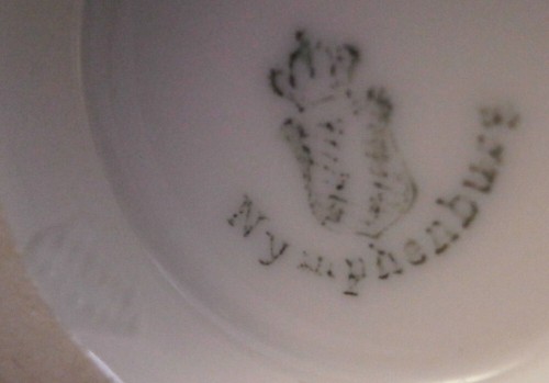 Antique 20thC Nymphenburg Porcelain Demitasse Cup Porzellan Tasse Germany German - Picture 10 of 10