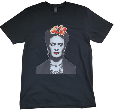 Men's Frida Kahlo Soft Style T-shirt Color Black Gift  Idea new