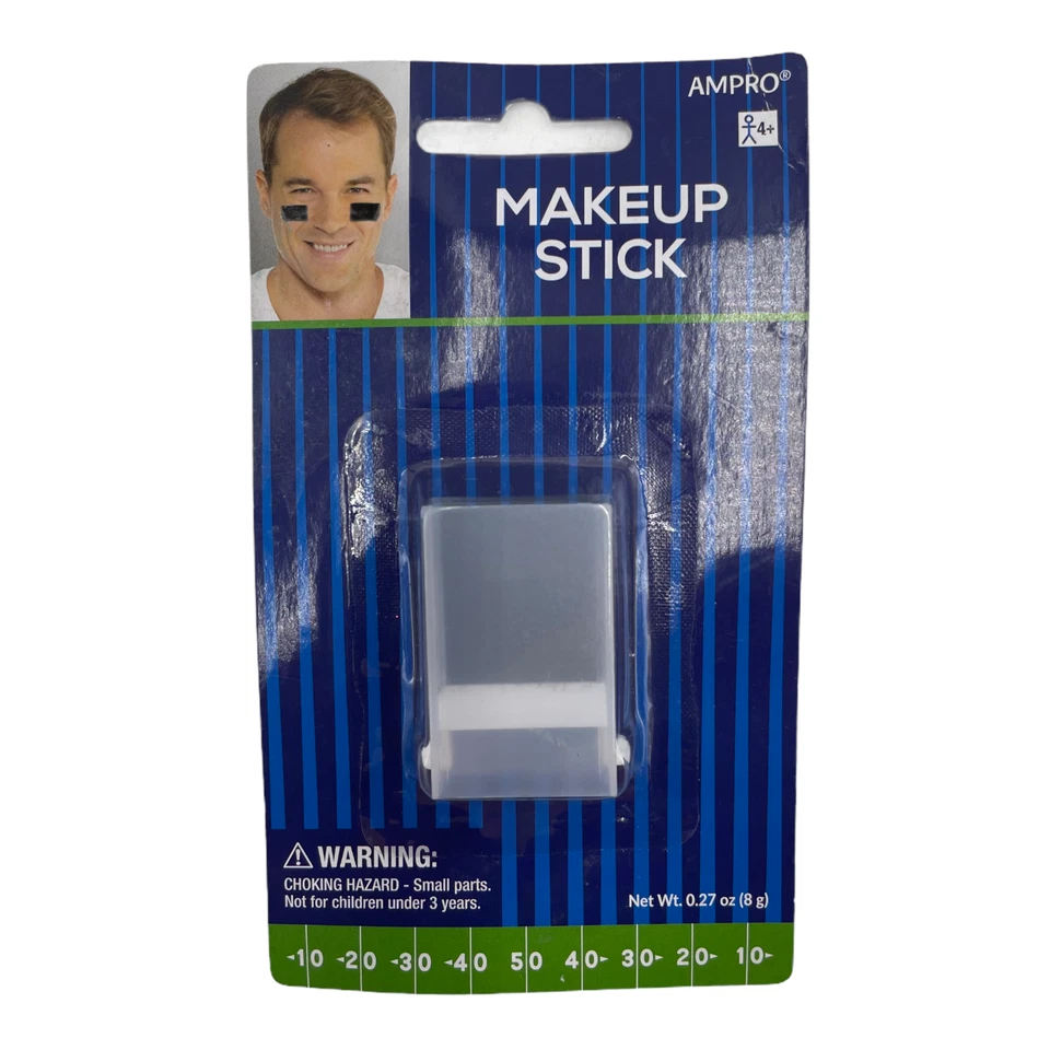 Lote de 3 Tatuajes Faciales Ampro Fútbol Día Juego Negro Bajo Ojos Stick & Clapper  Foto 4 de 4