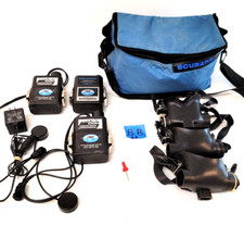 Set 3 Transceivers Aquacom MK-2 ScubaCom 2 Mics Diver Scuba Ocean Technology OTS