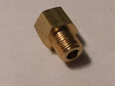 1/8-27 Brass Fuel Inlet Fitting 5/16" Inverted Flare Walker 90-53 